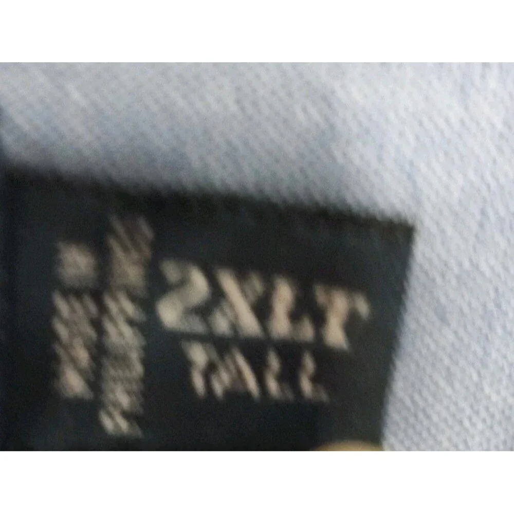 Ralph Lauren Classic Fit Blue Short Sleeve Button Up 2XLT Preppy